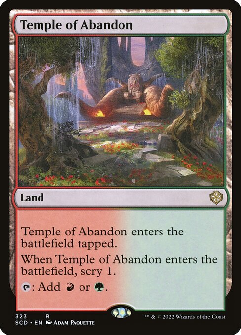 SCD: Temple of Abandon