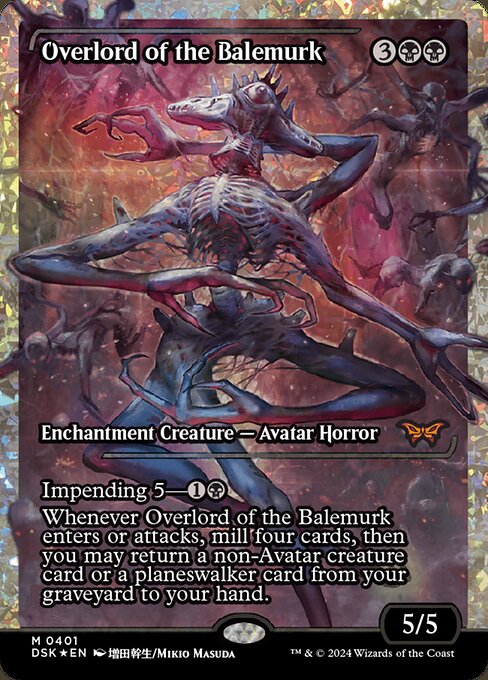 DSK: Overlord of the Balemurk (Showcase) (Fracture Foil)