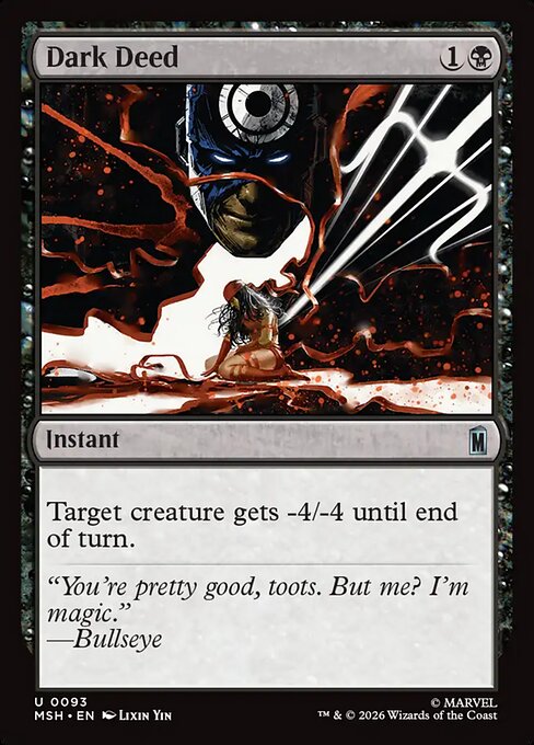 MSH: Dark Deed (Foil)