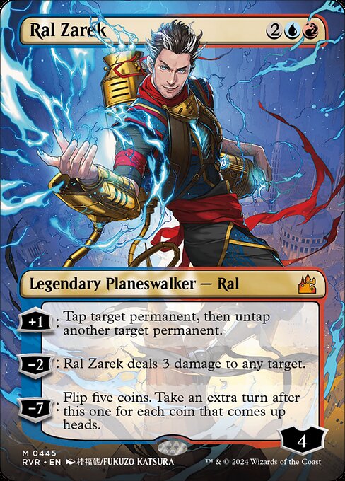 RVR: Ral Zarek (Anime Borderless) (Foil)