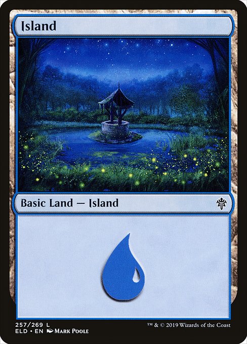 ELD: Island (257) (Foil)