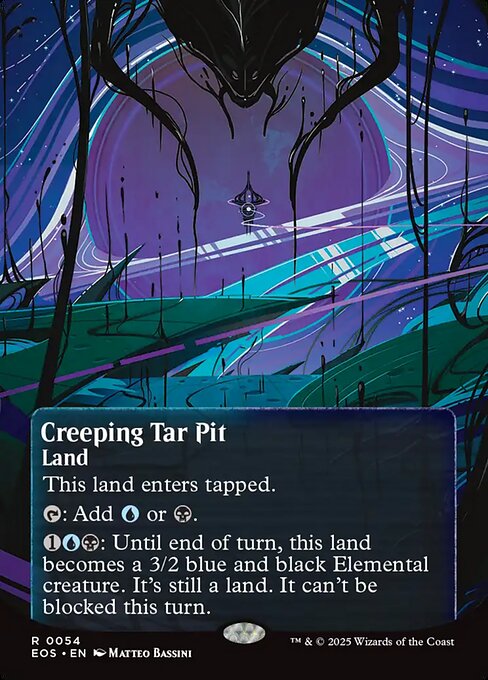 EOS: Creeping Tar Pit (0054) (Borderless) (Foil)