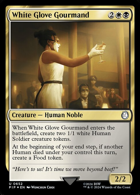PIP: White Glove Gourmand (Surge Foil)