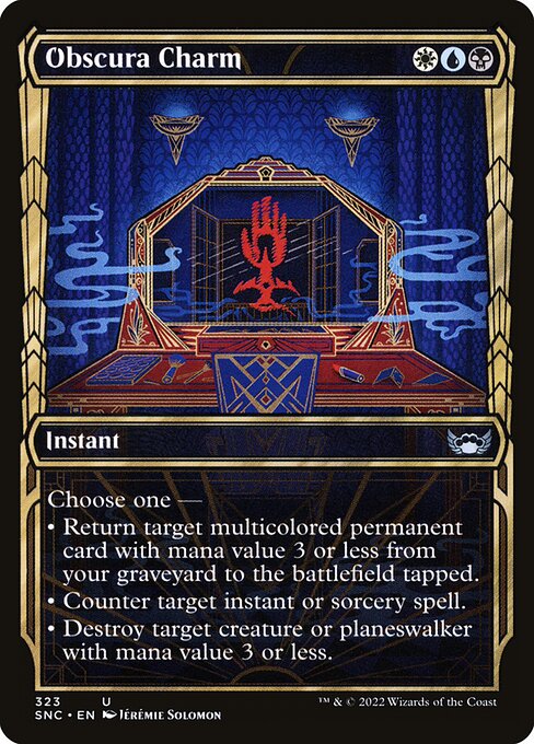 SNC: Obscura Charm (Showcase) (Foil)