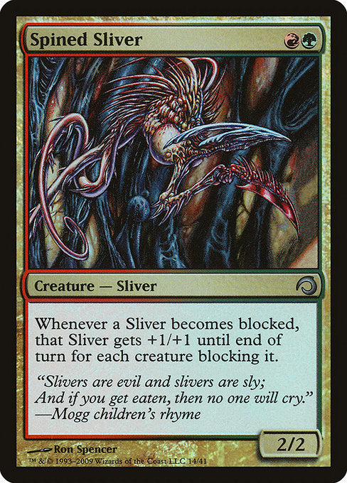 H09: Spined Sliver (Foil)