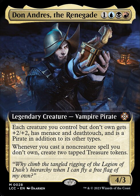 LCC: Don Andres, the Renegade (Extended Art)
