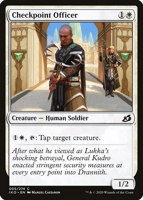 IKO: Checkpoint Officer (Foil)