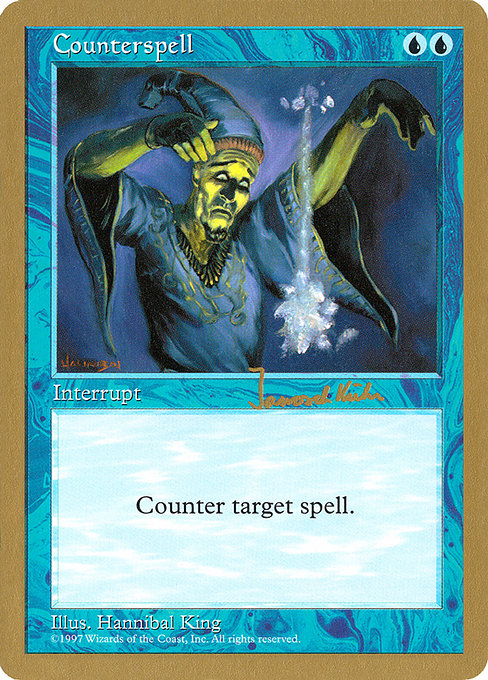 WC97: Counterspell - 1997 Janosch Kuhn (5ED)