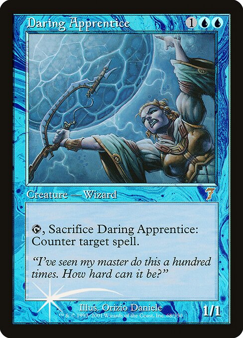 7ED: Daring Apprentice (Foil)