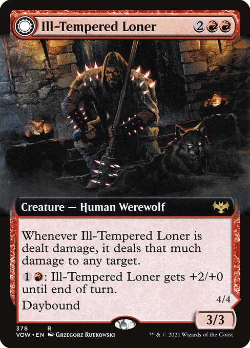 VOW: Ill-Tempered Loner (Extended Art) (Foil)