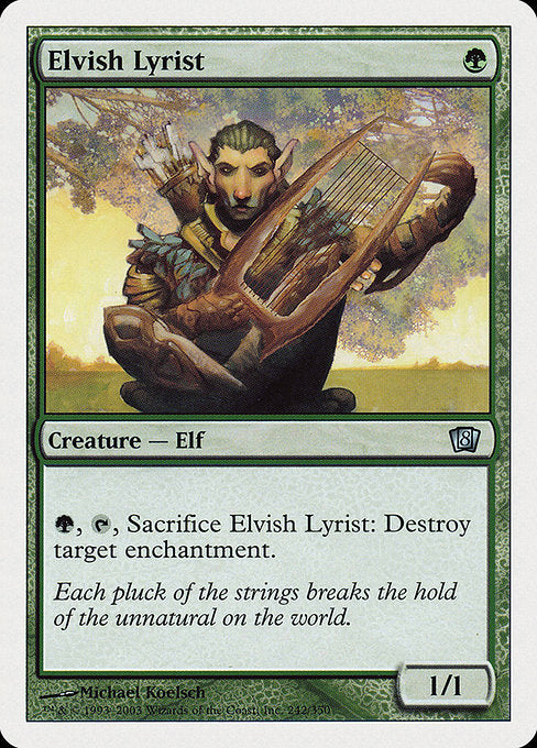8ED: Elvish Lyrist