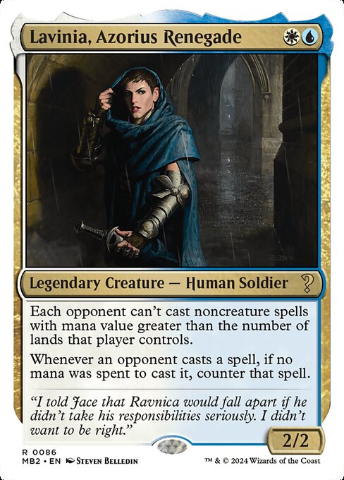 MB2: Lavinia, Azorius Renegade (White Border)