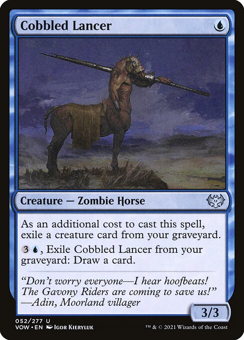 VOW: Cobbled Lancer (Foil)