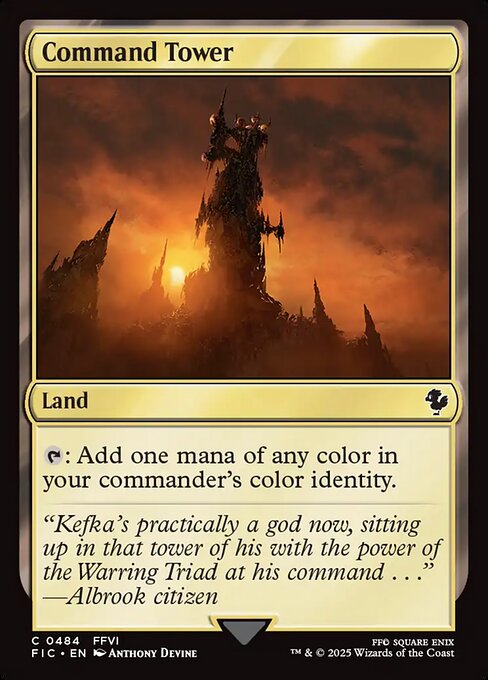 FIC: Command Tower (0484) (Foil)