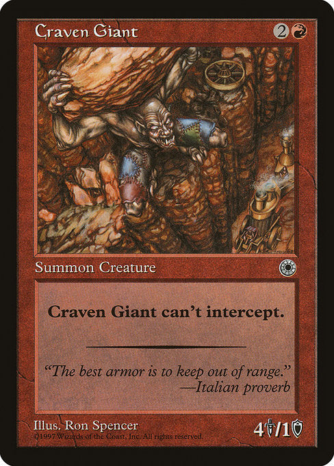 POR: Craven Giant