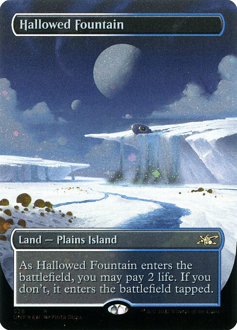 UNF: Hallowed Fountain (Borderless) (Galaxy Foil)