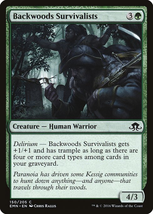 EMN: Backwoods Survivalists (Foil)