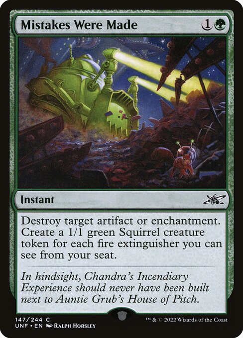 UNF: Mistakes Were Made (Foil)