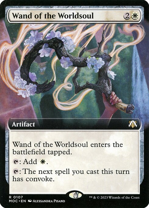 MOC: Wand of the Worldsoul (Extended Art)