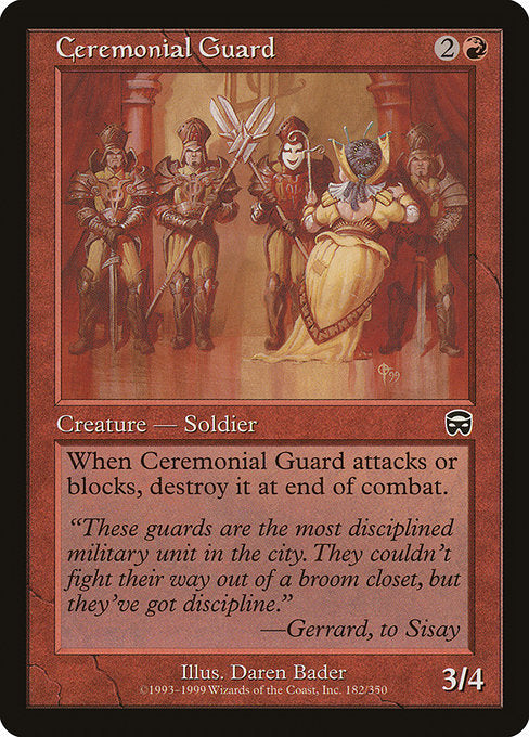 MMQ: Ceremonial Guard