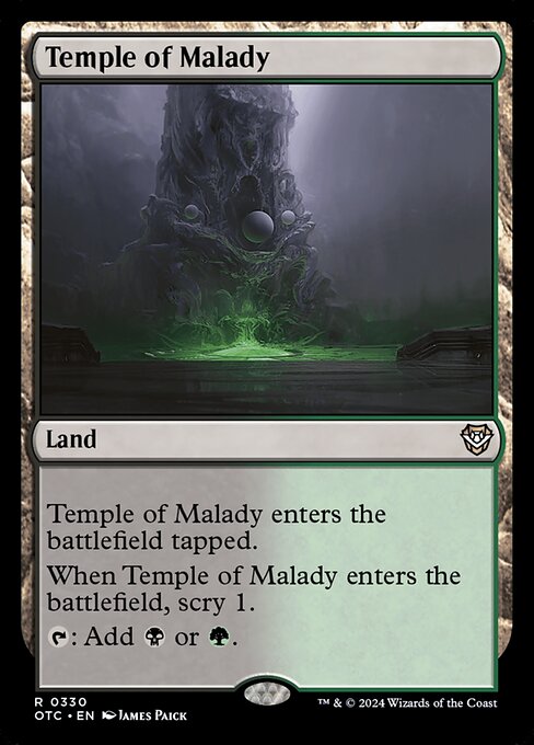 OTC: Temple of Malady