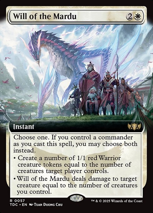 TDC: Will of the Mardu (Extended Art)