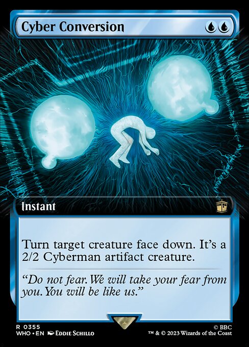 WHO: Cyber Conversion (Extended Art) (Foil)