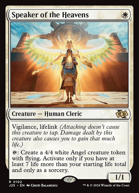 J25: Speaker of the Heavens (Foil)