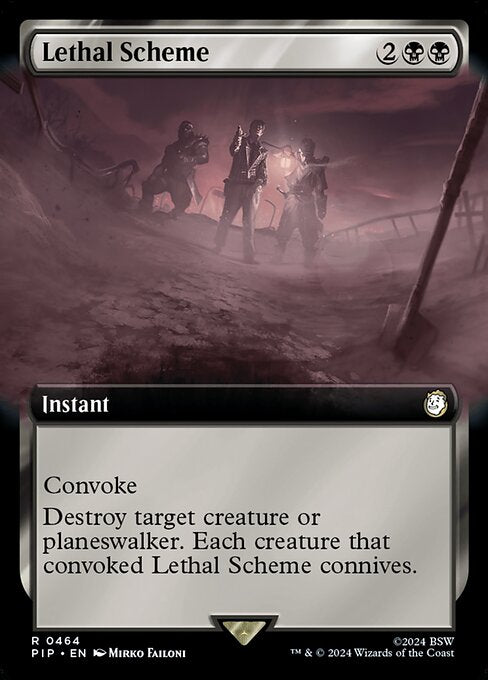 PIP: Lethal Scheme (Extended Art) (Foil)