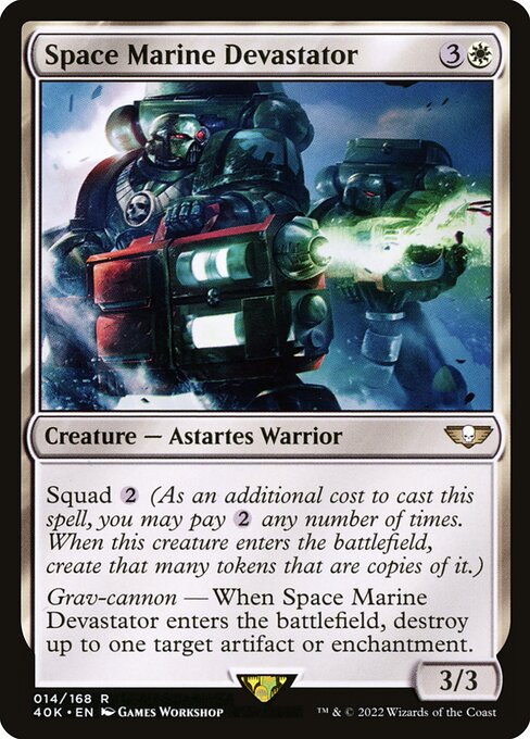 40K: Space Marine Devastator