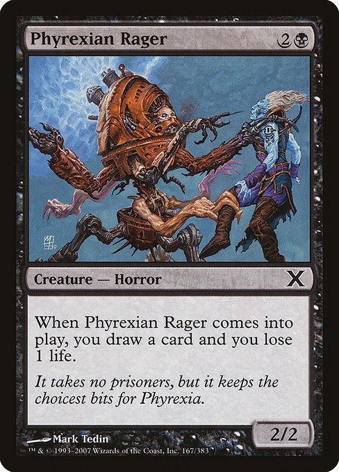 10E: Phyrexian Rager (Foil)