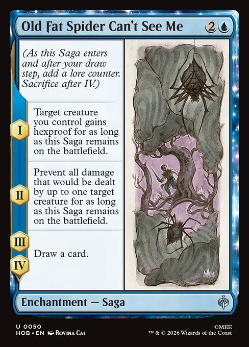 HOB: Old Fat Spider Can't See Me