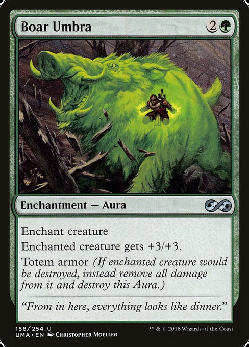 UMA: Boar Umbra (Foil)