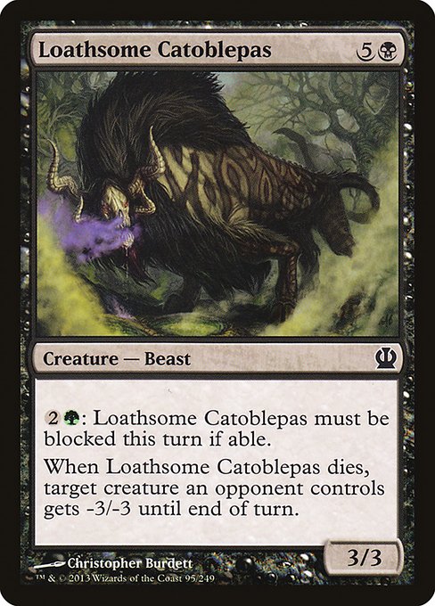 THS: Loathsome Catoblepas (Foil)