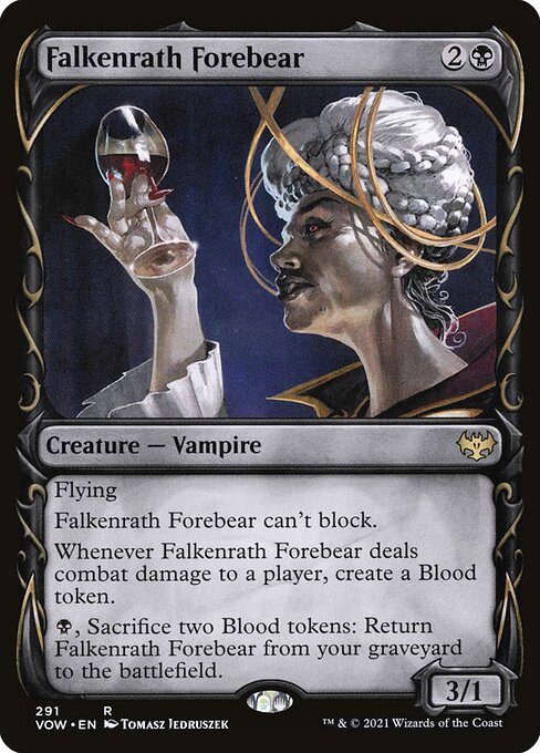 VOW: Falkenrath Forebear (Showcase) (Foil)
