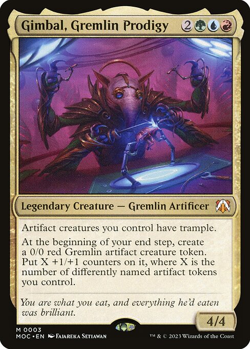 MOC: Gimbal, Gremlin Prodigy (Foil)