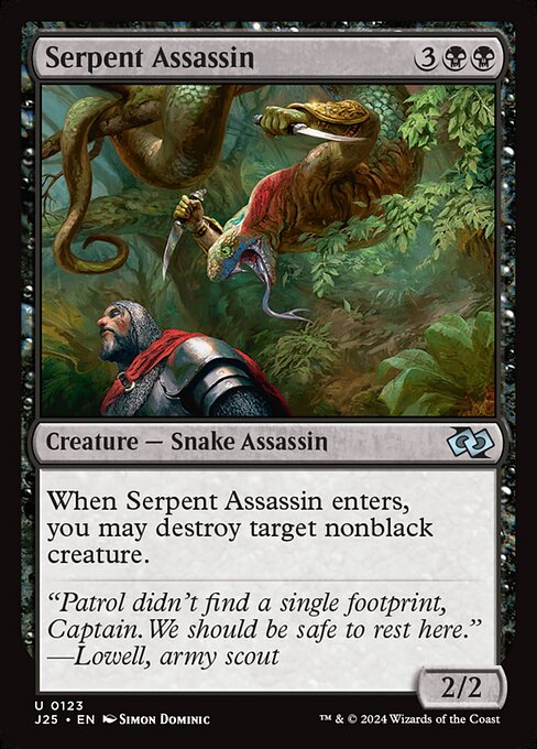 J25: Serpent Assassin