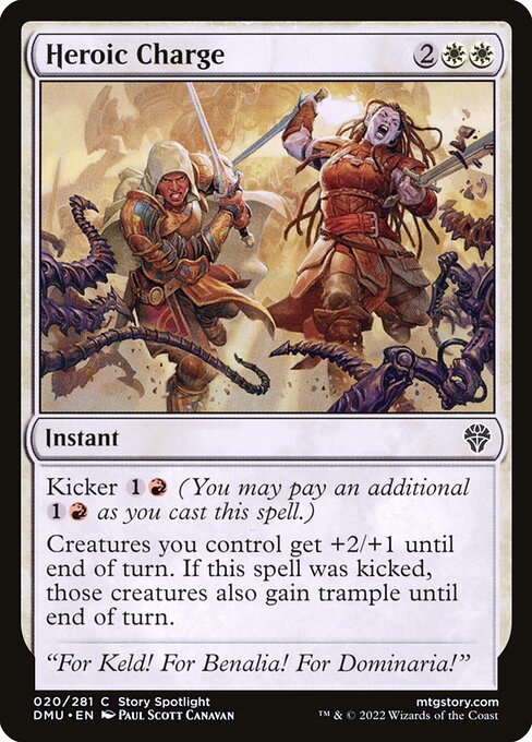 DMU: Heroic Charge (Foil)