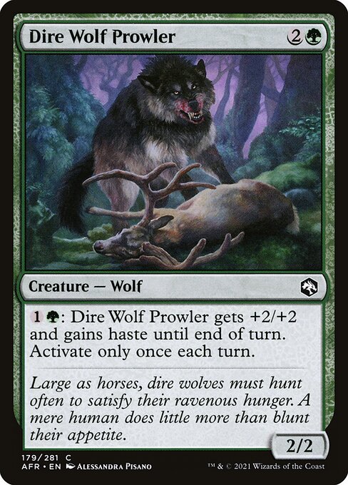 AFR: Dire Wolf Prowler (Foil)