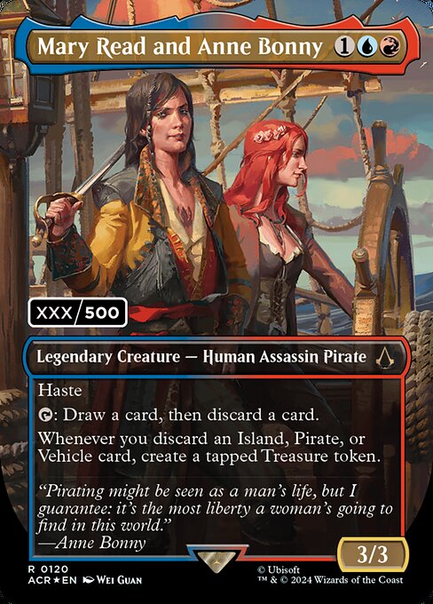 ACR: Mary Read and Anne Bonny (English) (Serial Numbered) (Foil)