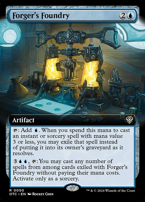 OTC: Forger's Foundry (Extended Art)