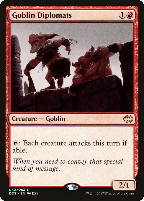 DDT: Goblin Diplomats