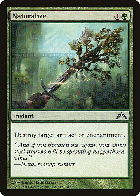 GTC: Naturalize