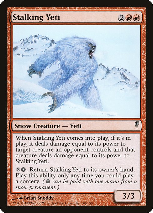 CSP: Stalking Yeti