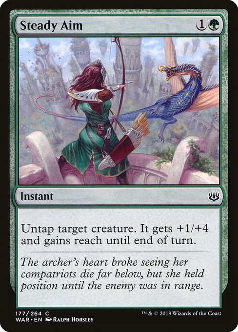 WAR: Steady Aim (Foil)