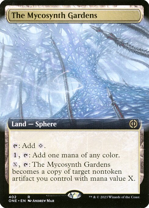 ONE: The Mycosynth Gardens (Extended Art) (Foil)