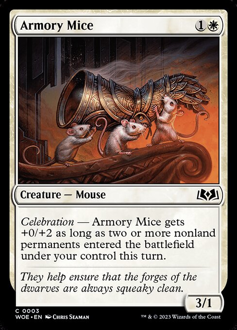 WOE: Armory Mice (Foil)