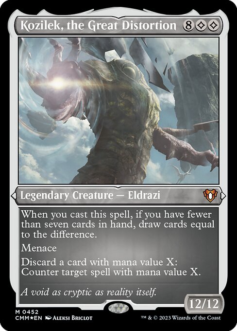 CMM: Kozilek, the Great Distortion (Foil Etched)