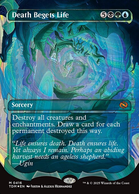 TDM: Death Begets Life (Showcase) (Halo Foil)