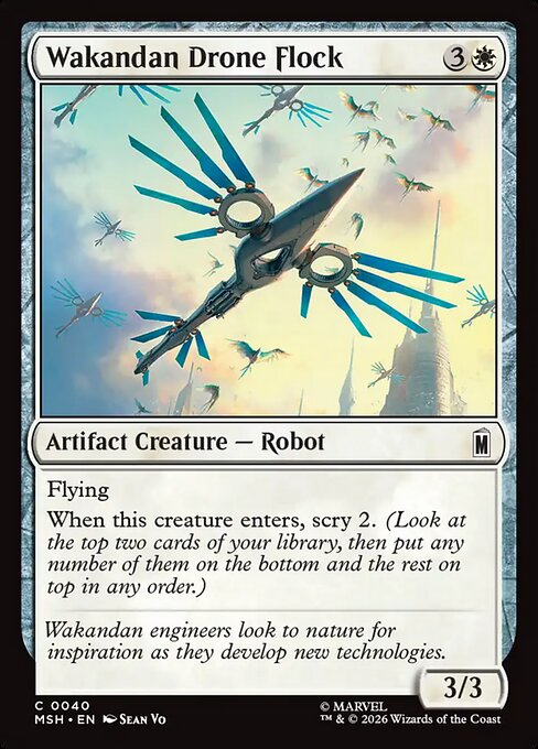 MSH: Wakandan Drone Flock